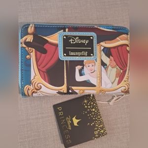 Disney loungefly cinderella wallet